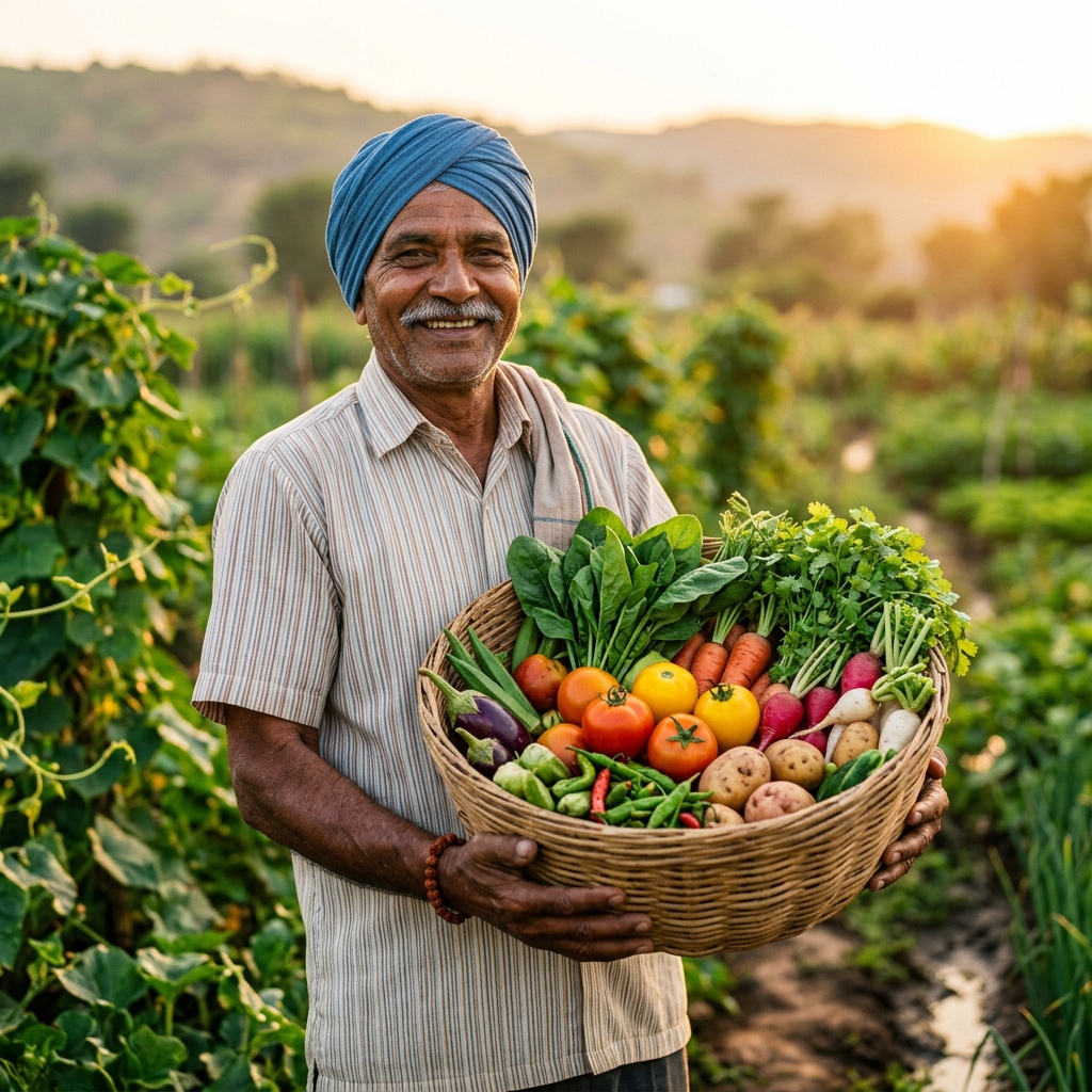 Happy Farmer